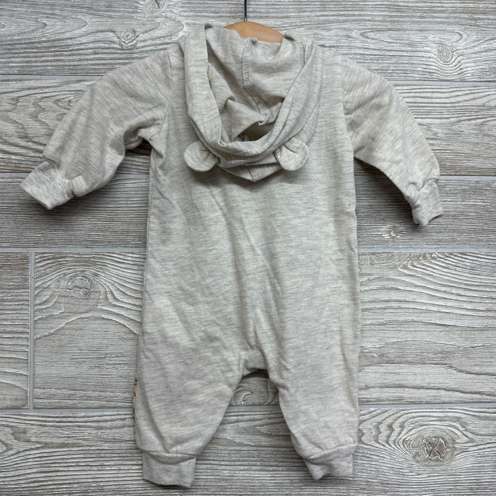 LS Outfit W/ Hood Busy Beeing Cute 0-3M