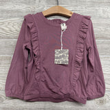 NEW LS Bamboo Ruffle Shirt 4T