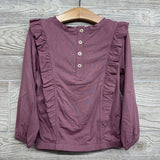 NEW LS Bamboo Ruffle Shirt 4T