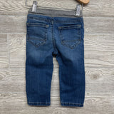 Pull On Drawstring Straight Jeans 18M