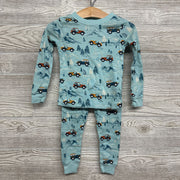 2 Pc LS PJs Mountains Trees Vehicles 2T