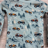 2 Pc LS PJs Mountains Trees Vehicles 2T