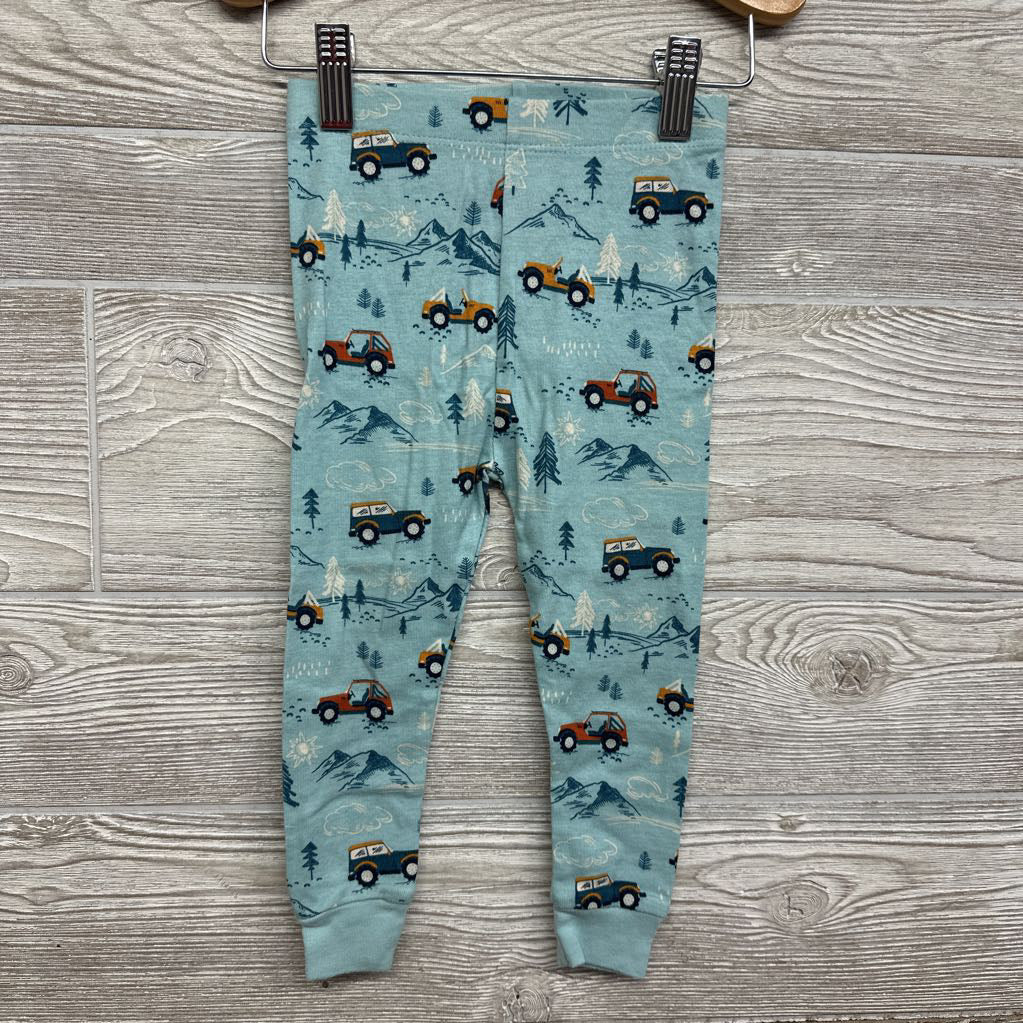 2 Pc LS PJs Mountains Trees Vehicles 2T