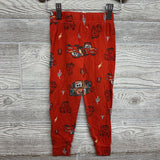 2 Pc Bamboo PJs Lightning McQueen Mater 3T *