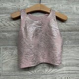 Powersoft Tank Top & Skort Metallic Print 6-7 *