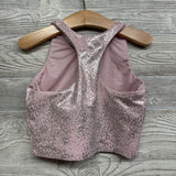 Powersoft Tank Top & Skort Metallic Print 6-7 *
