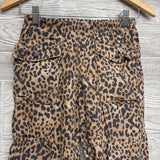 Pull On Convertible Pants Animal Print 6-7 *