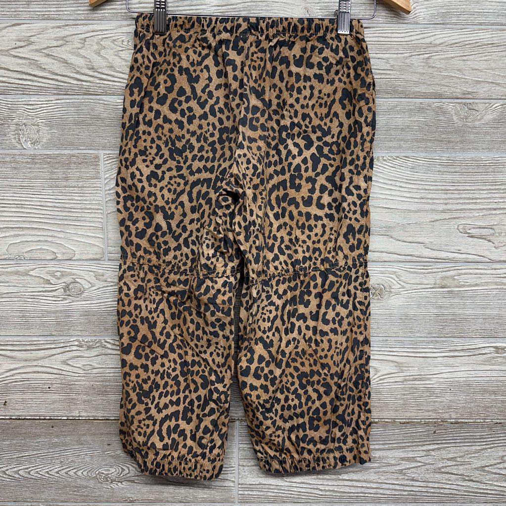 Pull On Convertible Pants Animal Print 6-7 *