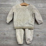Plush Crewneck & Joggers Sweater Texture 12M