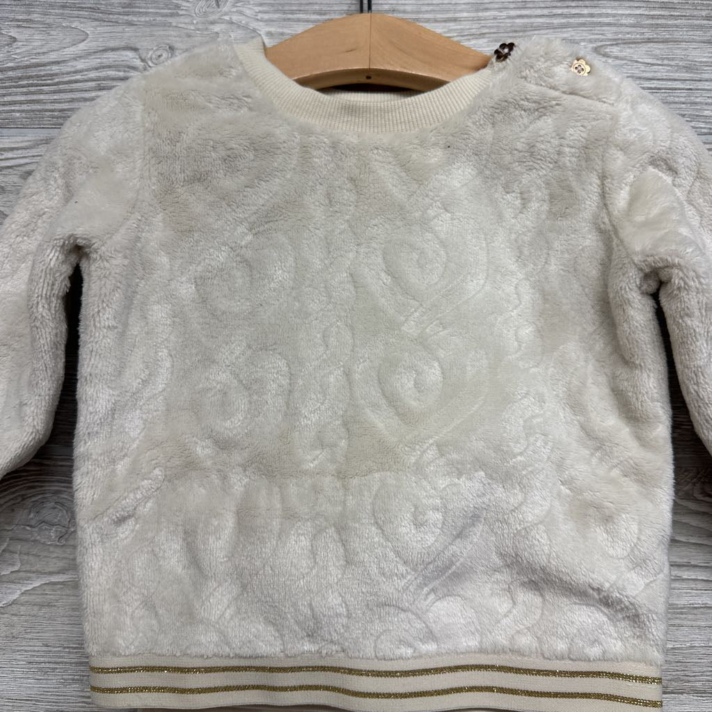 Plush Crewneck & Joggers Sweater Texture 12M