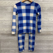 2 Pc LS Cozy PJs Plaid 12