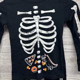 2 Pc LS PJs Skeleton Candy 8