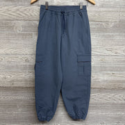 Drawstring Crinkle Cargo Joggers 12