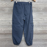 Drawstring Crinkle Cargo Joggers 12