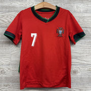 Portugal Soccer Jersey & Mesh Shorts Ronaldo 4T