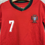 Portugal Soccer Jersey & Mesh Shorts Ronaldo 4T