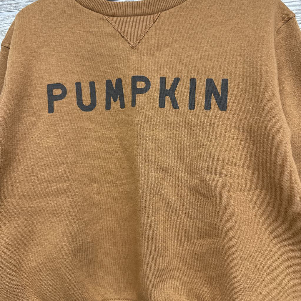 Crewneck Pumpkin 4T
