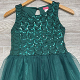 Tank Tulle Velvet Dress Sequins 10-12