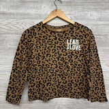 LS Shirt Animal Print Lead With Love 14-16