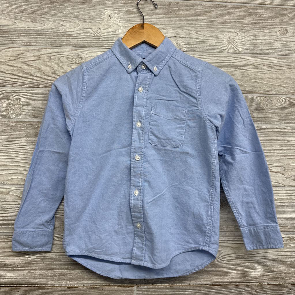 LS Oxford Button Up Shirt 7-8