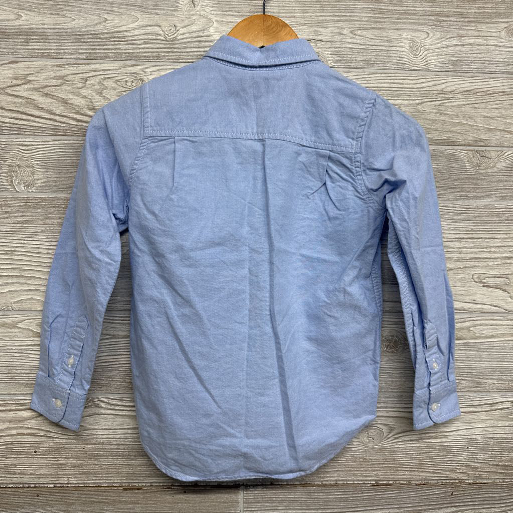 LS Oxford Button Up Shirt 7-8