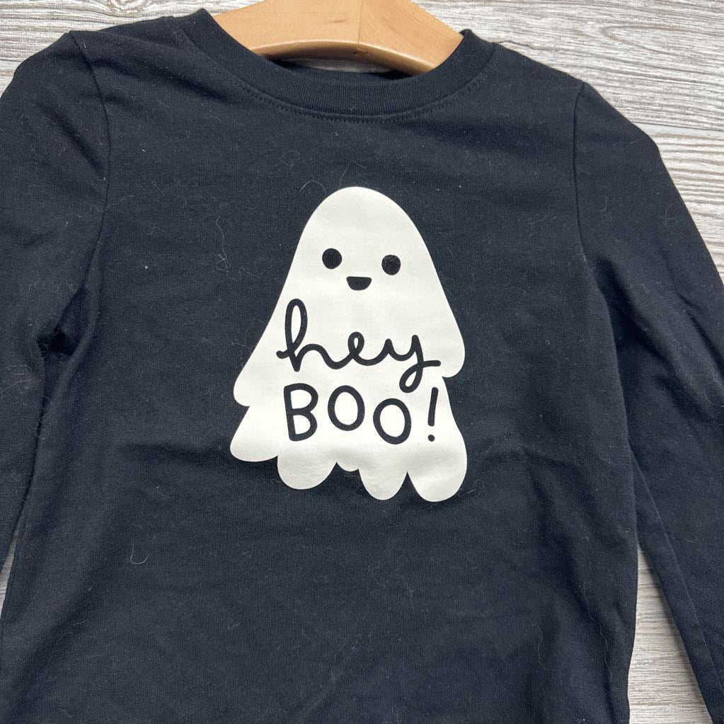 LS Shirt Ghost Hey Boo 3T