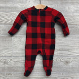 Blanket Sleeper Buffalo Plaid 0-3M