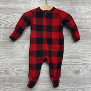 Blanket Sleeper Buffalo Plaid 0-3M