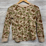 LS Waffle Knit Shirt Camo 10-12