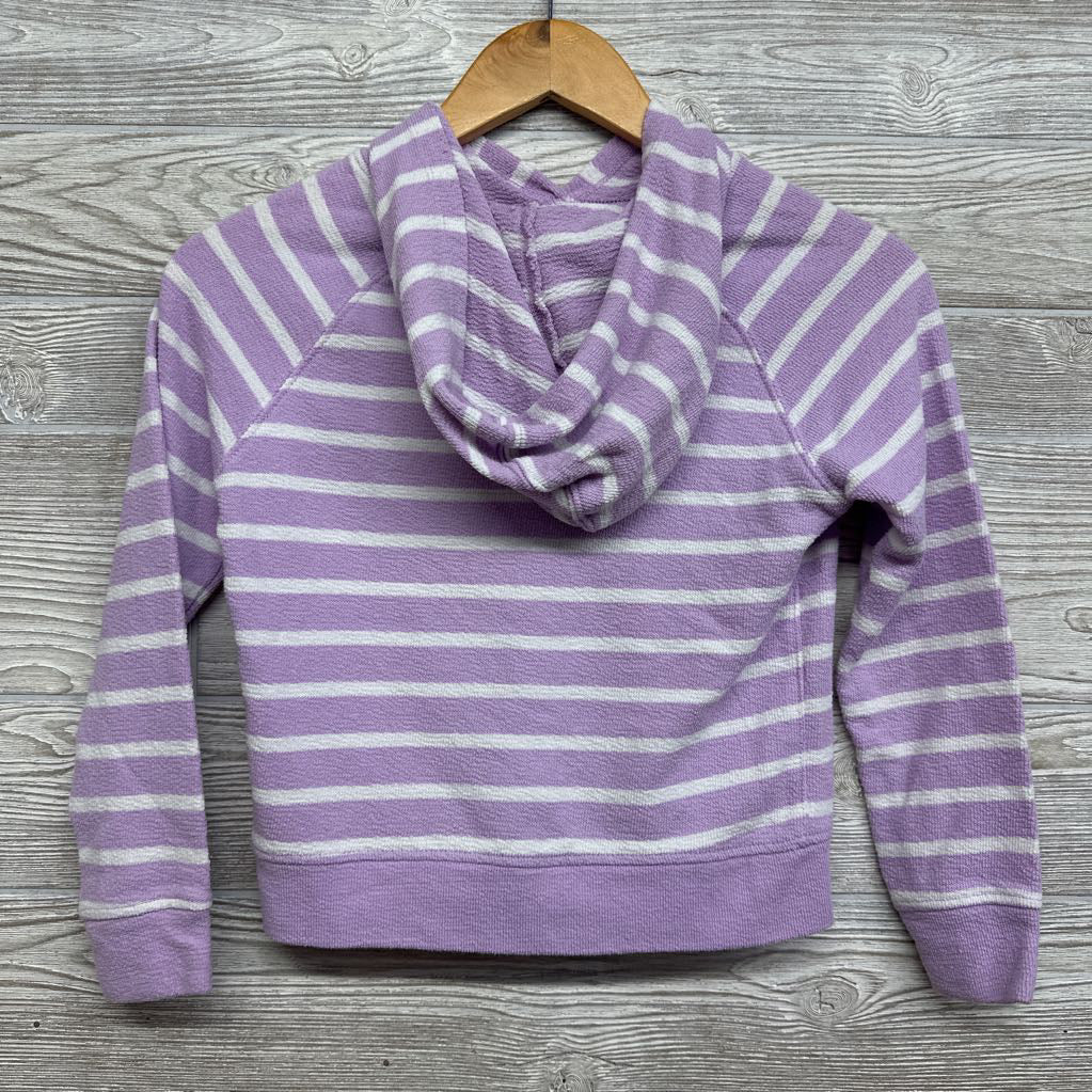 French Terry Hoodie Stripes Strawberry 8
