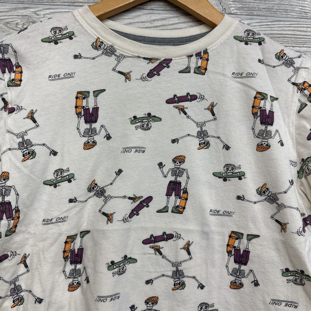 Shirt Ride On Skeletons Skateboarding 10-12