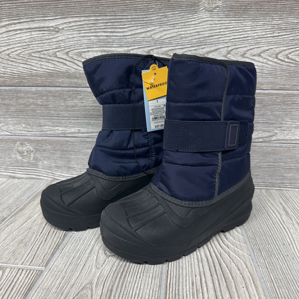 NEW Asher Velcro Snow Boots 1y