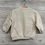 Crewneck Velvet Bow 2T