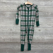 Bamboo Sleeper Plaid 12-18M *