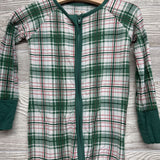 Bamboo Sleeper Plaid 12-18M *