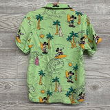 Button Up Shirt Mickey Mouse Surfing 5T