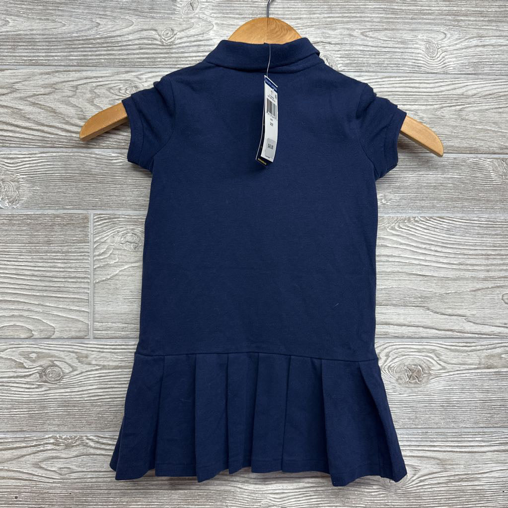 NEW Polo Dress Embroidered Logo 3T