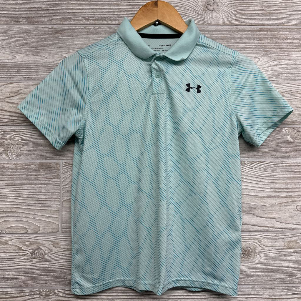 Textured Active Polo Shirt Printed 10-12