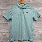 Textured Active Polo Shirt Printed 10-12