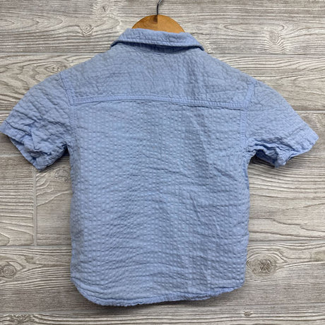 Seersucker Button Up Shirt 5T