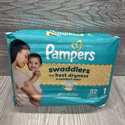 NEW 32 Pk Swaddlers Diapers