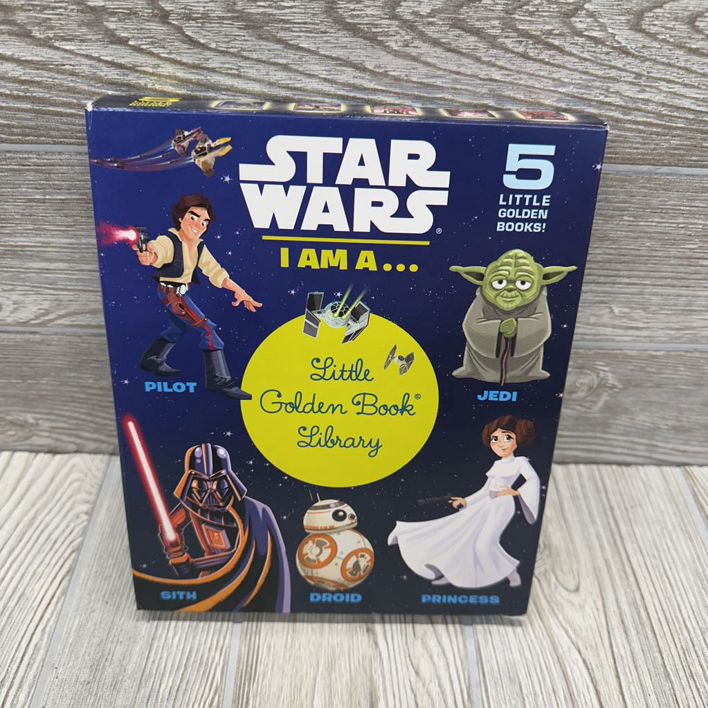 5 Pk Little Golden Books Star Wars