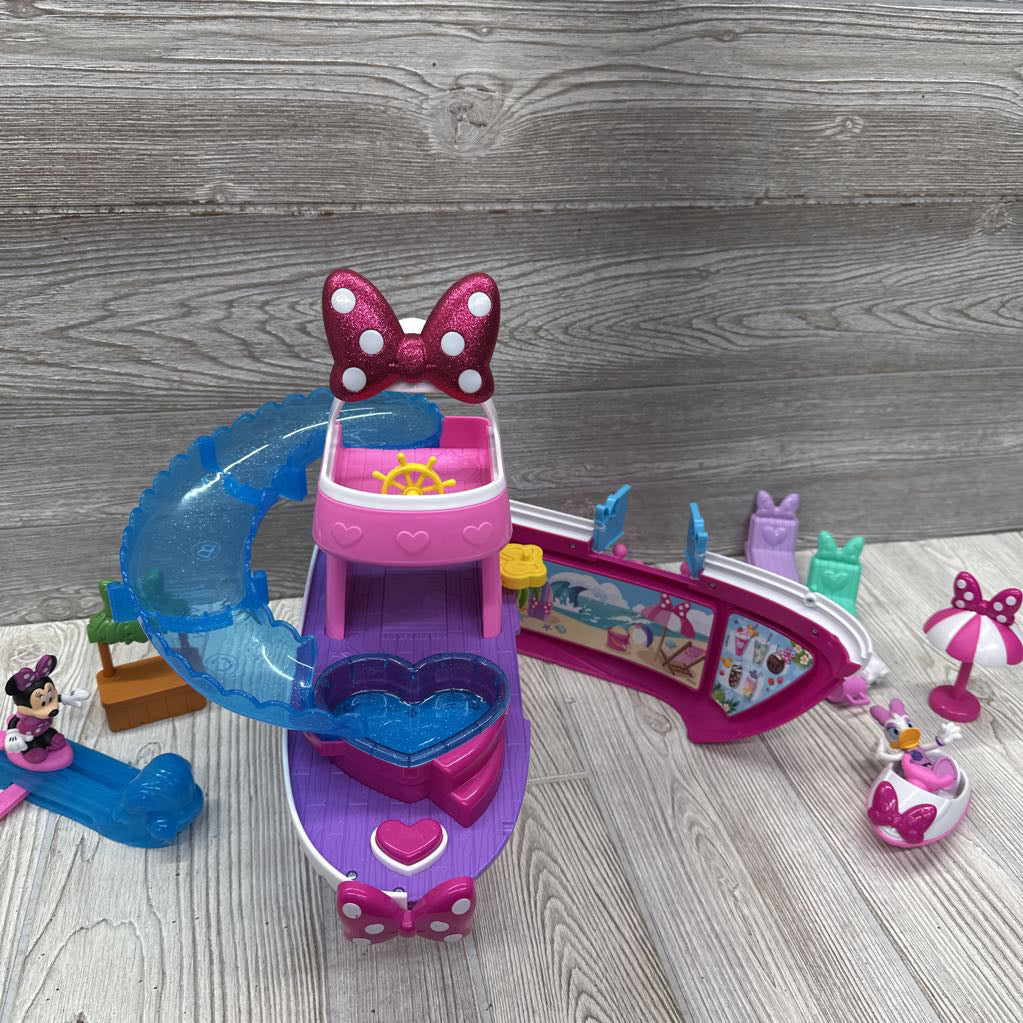 Minnie Mouse Bowdazzling Yacht Playset