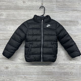 Puffer Coat Embroidered Logo 4t