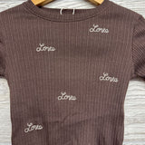 NEW LS Ribbed Shirt Love 8