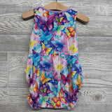 Bamboo Romper Butterflies 2