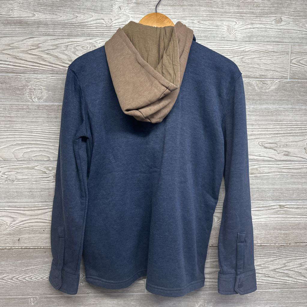 Snap Up Shirt W/Hood 16