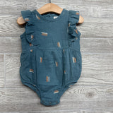 Muslin Romper Sunsuit Lines 12-18M