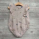 Muslin Romper Sunsuit Trees 18-24M