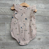 Muslin Romper Sunsuit Trees 18-24M